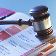 Parents preparing a will