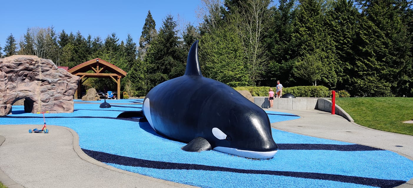 Crossroads spray park 