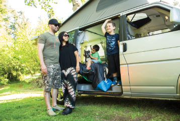 family camper van