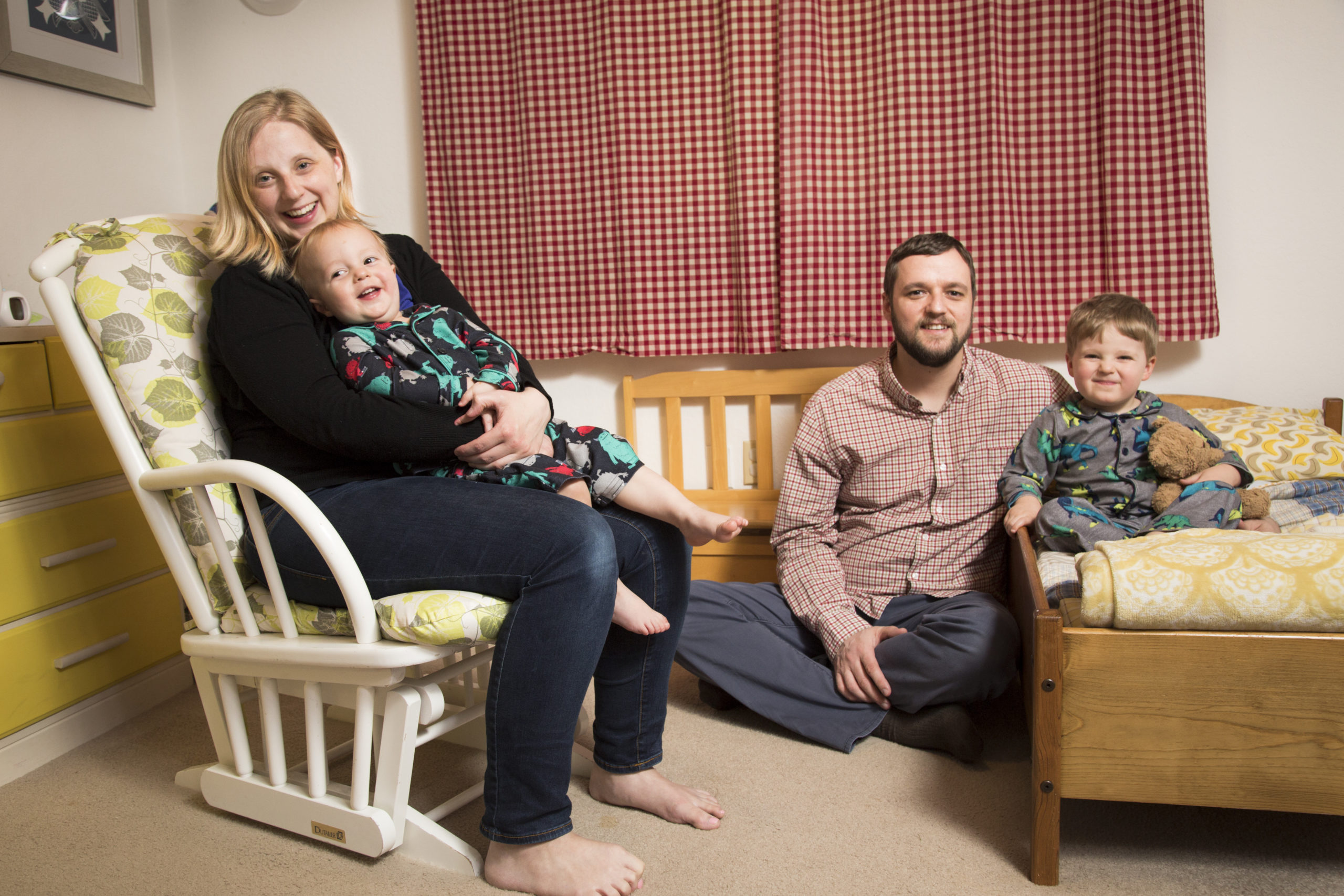 Bedtime routines with the kids help them settlle down for a good sleep.