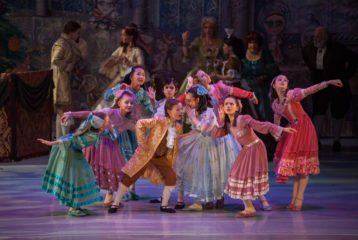 The nutcracker performance