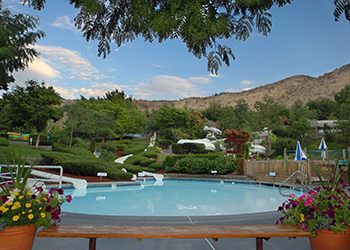 Pools at Slidewaters in Lake Chelan