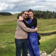 Erin Wilcox, here with her partner William Gray, became an expectant mom during Covid-19.