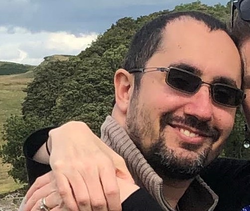 William Gray, here with wife Erin Wilcox, is about to become a new father during Covid-19.