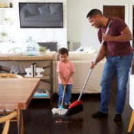 get kids to clean