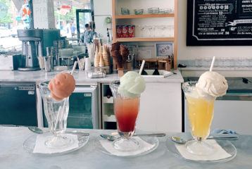 Interesting ice cream: Shug's Soda Fountain in Pike Place Market