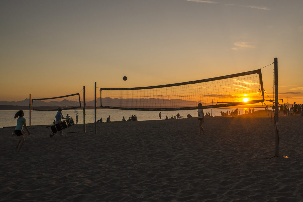 Seattle Parks Golden Gardens Volleyball