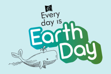 logo for SPL reading program "Every Day is Earth Day"