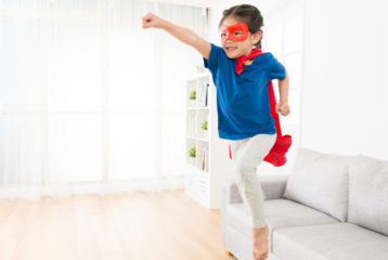 stay-at-home picks; superhero workout
