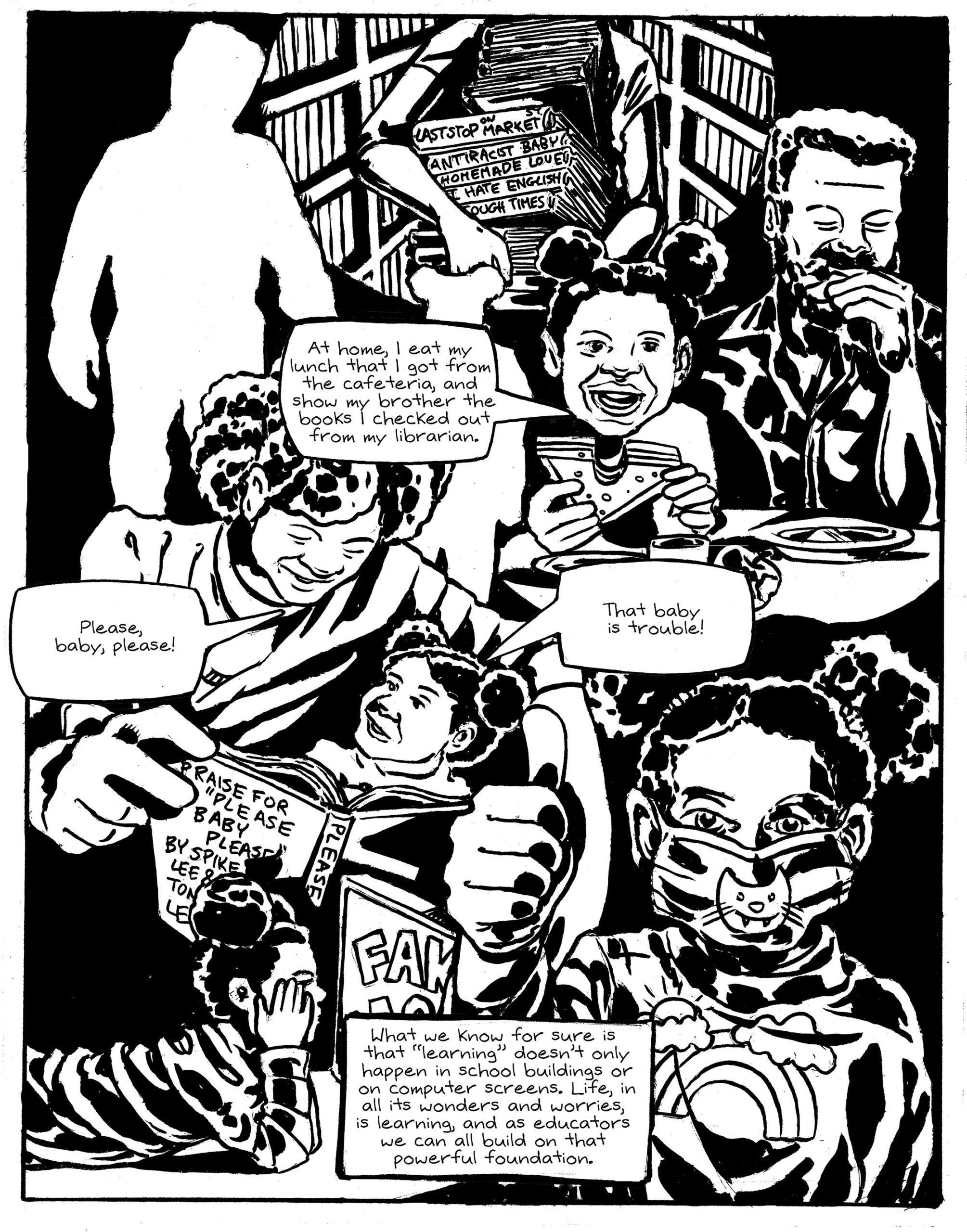 Graphic on how outdoor education can solve issues of COVID-19 and systemic COVID racism