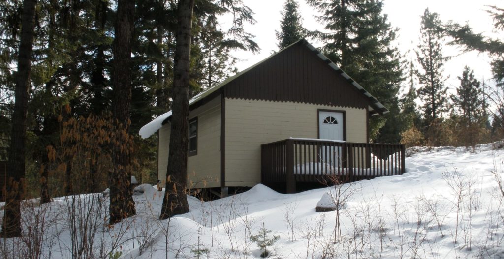 winter camping in Washington