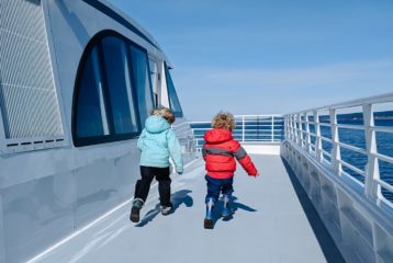 Family whale-watching trip