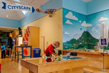 kids' museum during COVID