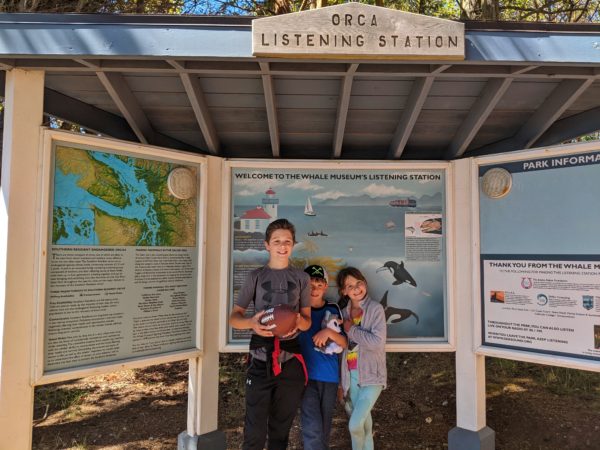 Interpretive center at lime kiln point state park 