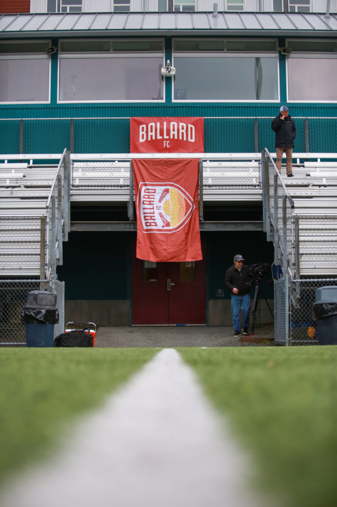 Interbay Stadium seats 1200 and located south of Fisherman's Terminal, between Interbay and Magnolia. is home to the Ballard FC. 
