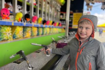 Win a prize at one of the many games at the Spring Fair