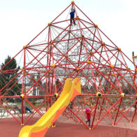 Visit this Renton Park after a stop at the nearby library.