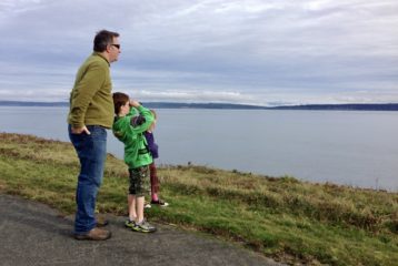 Whale Watching at Fort Flagler