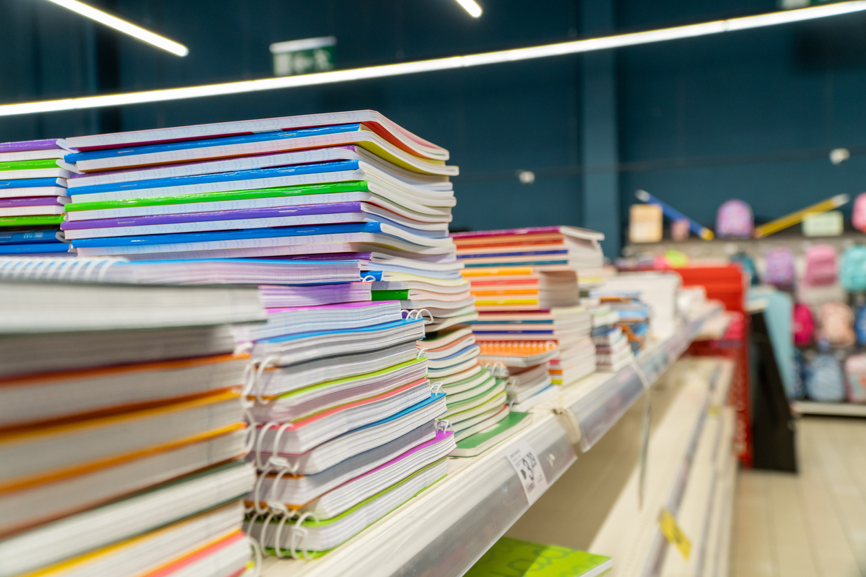 Back-to-school supplies