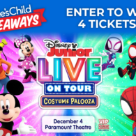 Seattle's Child Giveaways Win 4 tickets to Disney Junior Live on Tour: Costume Palooza December 4 at the Paramount Theatre