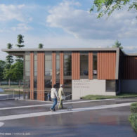 Green Lake Community Boathouse construction