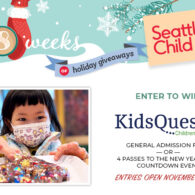 Seattle's Child 8 Weeks of Holiday Giveaways: Enter to win admission to KidsQuest Children's Museum
