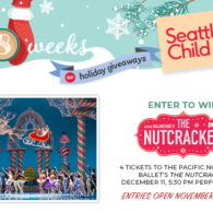 Seattle's Child 8 Weeks of Holiday Giveaways: Enter to win tickets to PNB's "The Nutcracker"