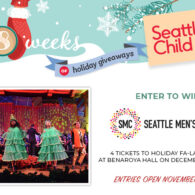 Seattle's Child 8 Weeks of Holiday Giveaways: Enter to win tickets to see Seattle Men's Chorus