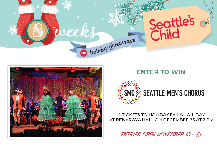 Seattle's Child 8 Weeks of Holiday Giveaways: Enter to win tickets to see Seattle Men's Chorus