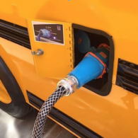 Electric buses across Washington