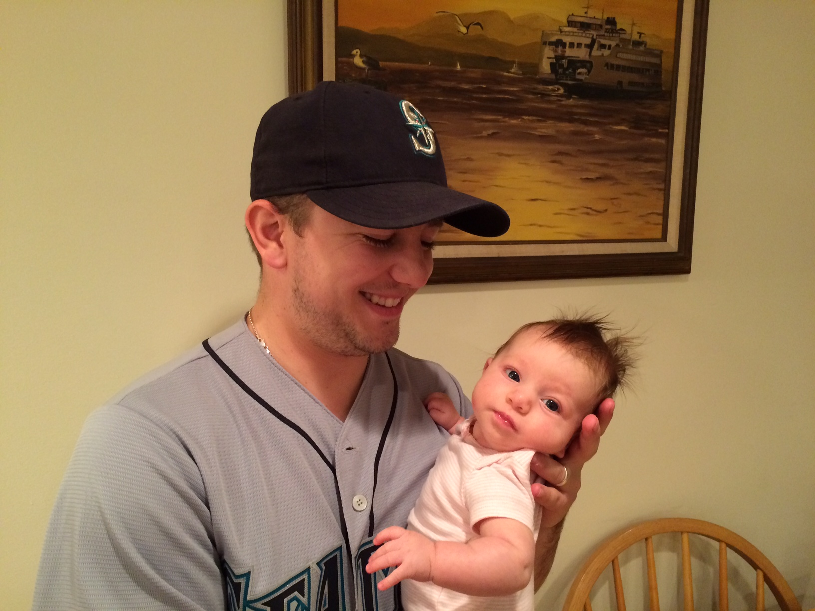 A Mariners fan is born