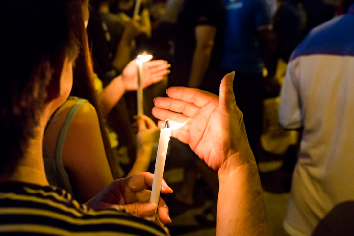 Vigil honoring those impacted by gun violence