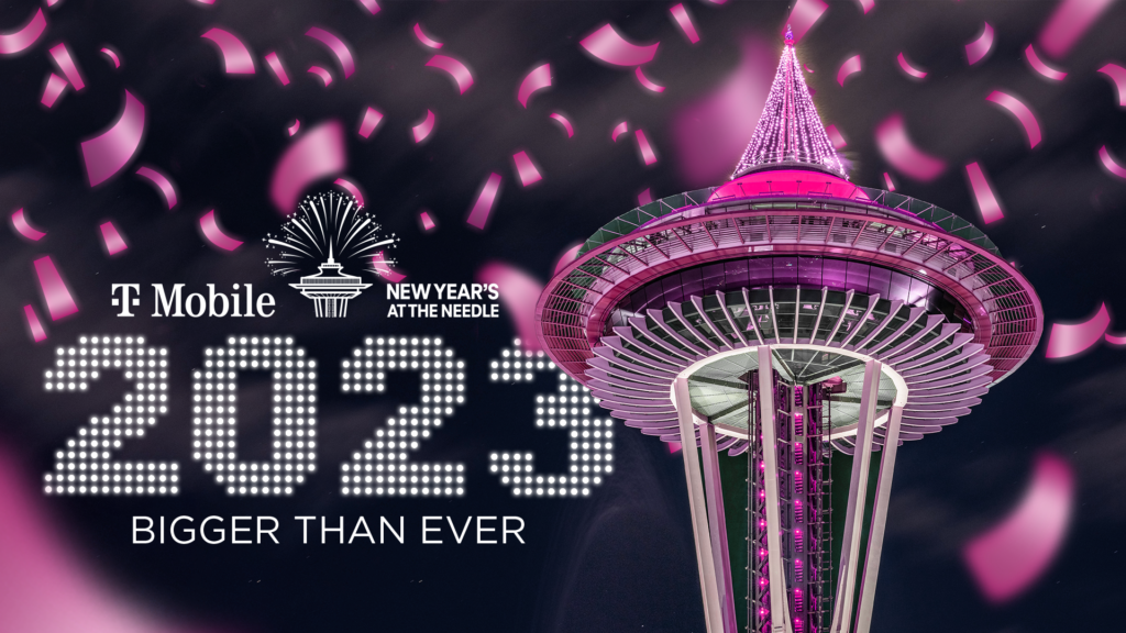 T-Mobile New Year's at the Needle 2023