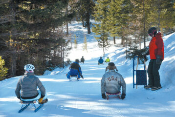 From Seattle snow days to mountain sledding adventures
