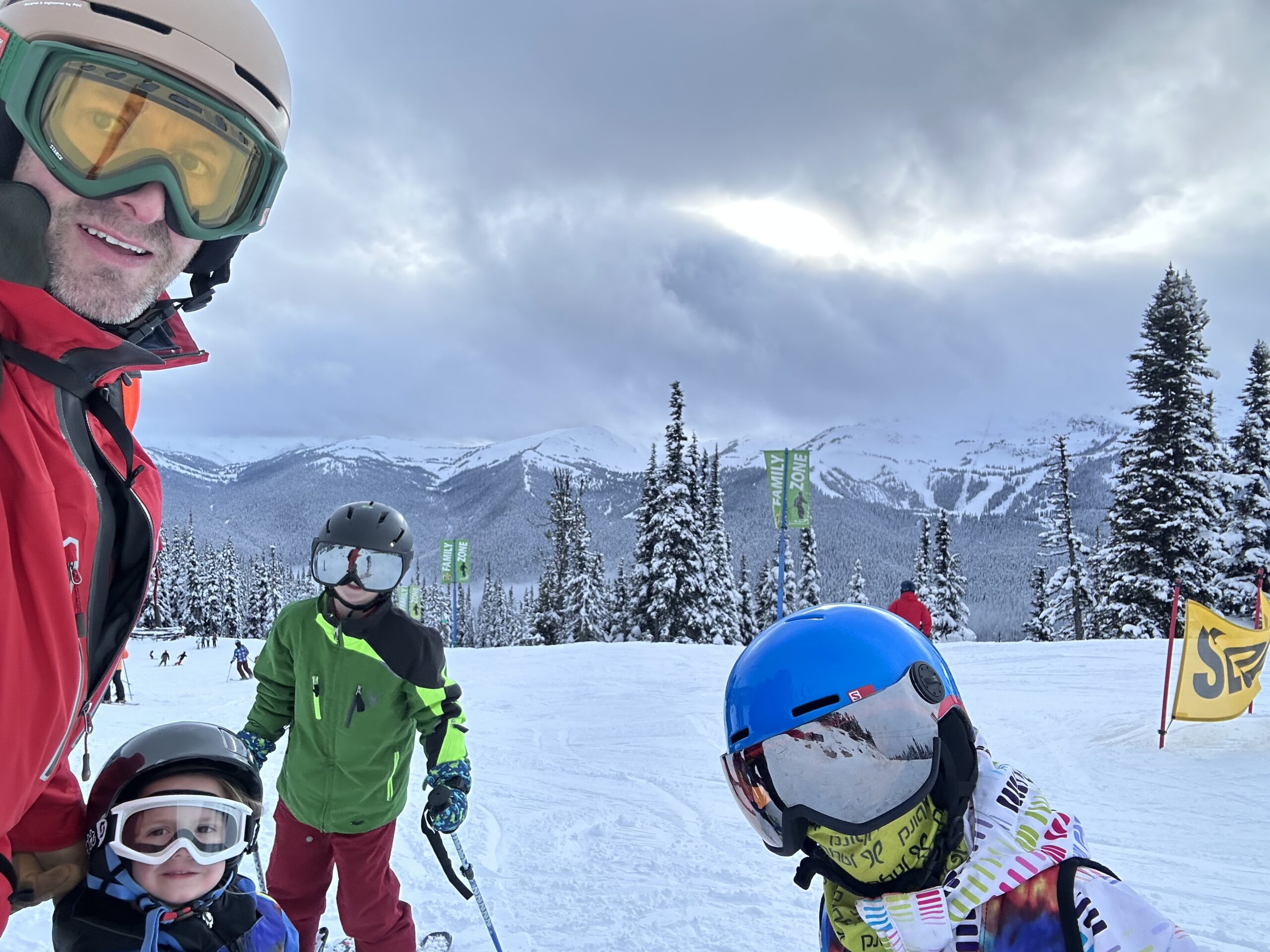 Take your little kids up to the top using the lift.