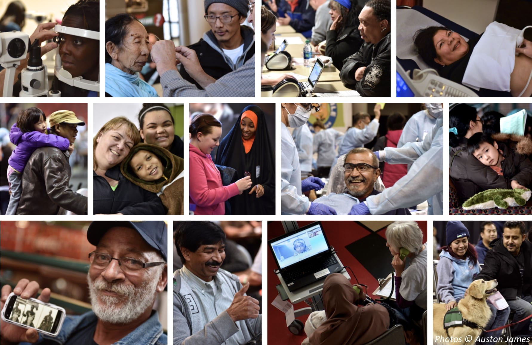 Free dental vision medical care