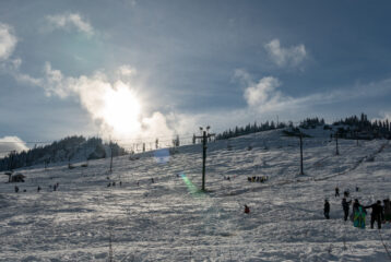 Skiing at Snoqualmie