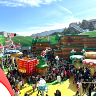 Super Nintendo World looks like you're in the game.