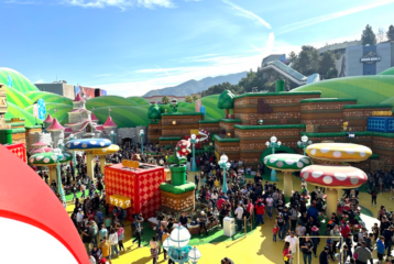 Super Nintendo World looks like you're in the game.