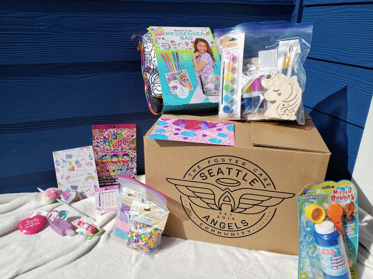 Seattle Angels Love Boxes provide needed supplies for foster families