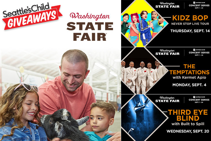 Seattle's Child Washington State Fair giveaways