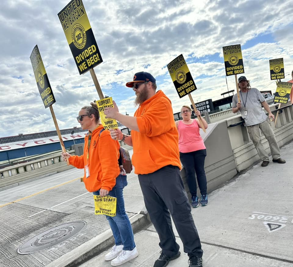 SPS worker strike
