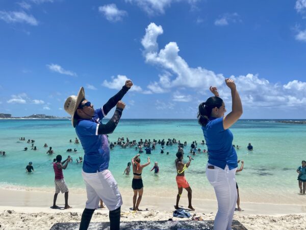 The staff at all-inclusive family resorts are often energetic and fun.