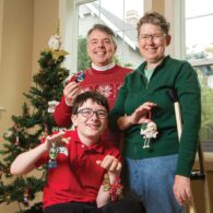 one Christmas gift each