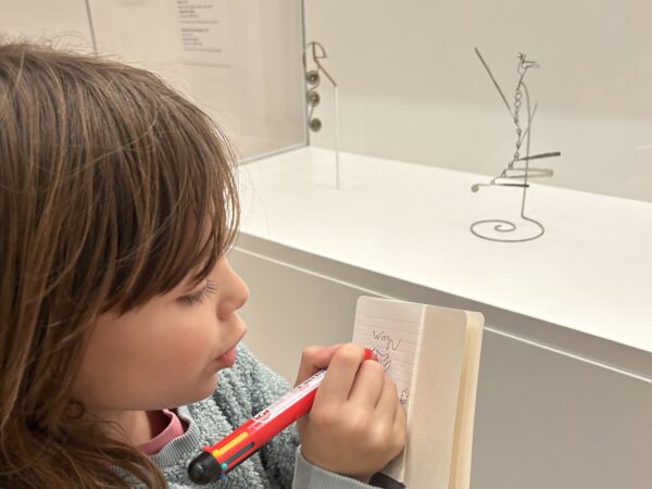 Calder in motion is a great place to bring your sketching materials.