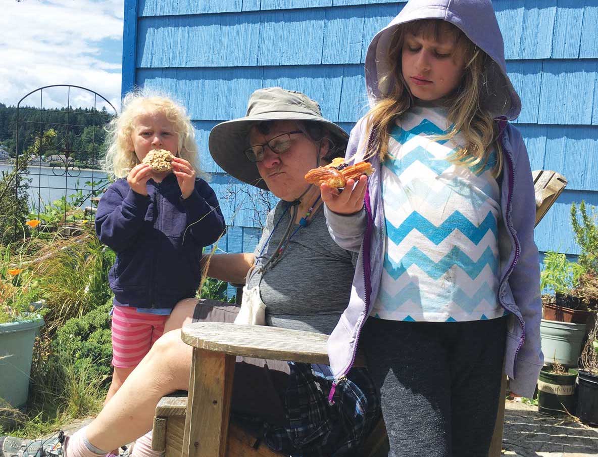 where we live: Grandma lives downstairs