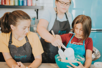 Kids baking