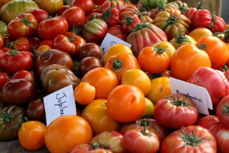 Heirloom Tomatoes Broadway Farmers Market