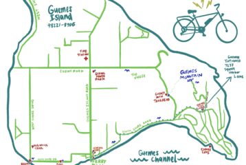 Bike around an island