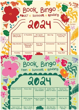 2024 Book bingo